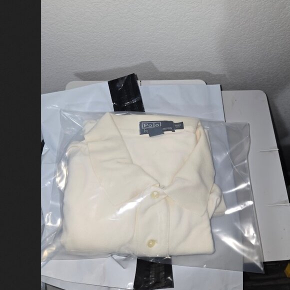 Polo Ralph Lauren Polo Shirt Cream Color  Sized 2XLT   XXL Tall   Good condition - Picture 3 of 11
